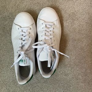 White Adidas sneakers